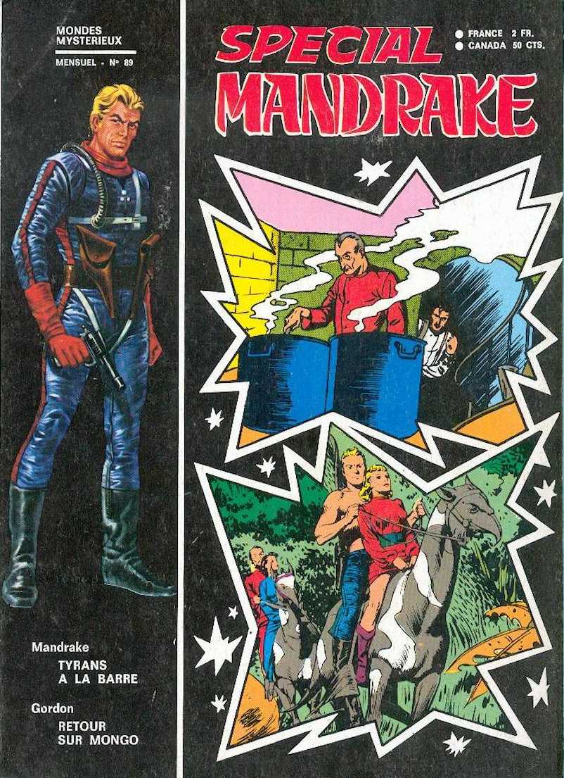 Scan de la Couverture Mandrake Spcial n 89